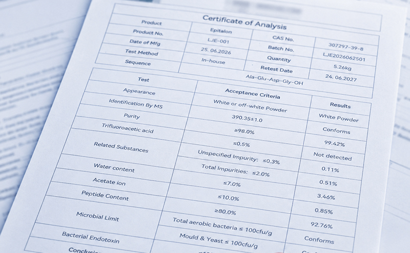 Endotoxin testing, traceable results